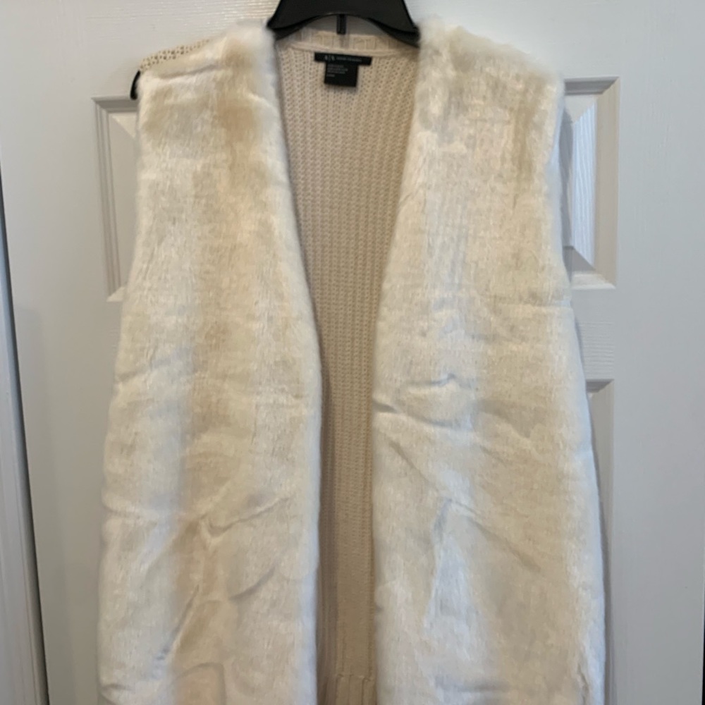 Armani exchange faux fur